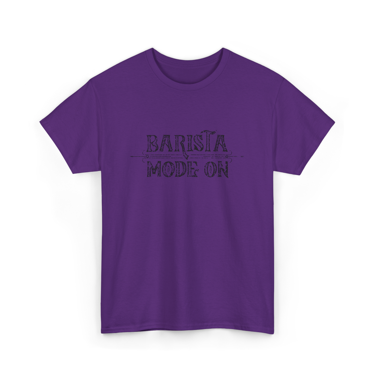 Barista Mode On Coffee Barista T-Shirt - Purple