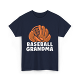 Baseball Baseballer Player Sport T-Shirt - Navy