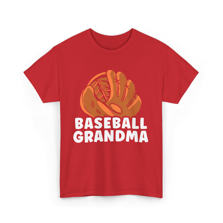 Baseball Baseballer Player Sport T-Shirt - Red