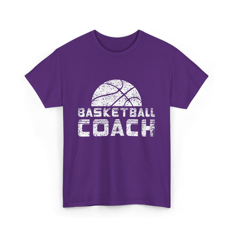 Basketball Coach Basketball Coaching T-Shirt - Purple