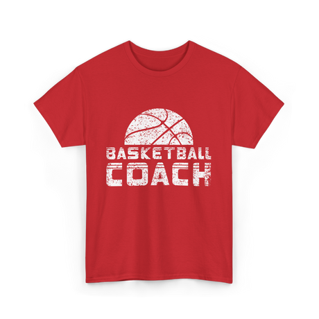 Basketball Coach Basketball Coaching T-Shirt - Red