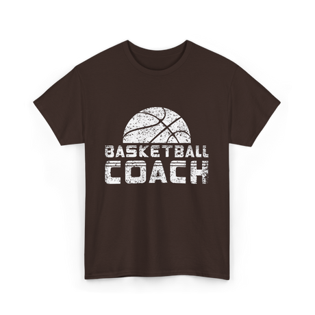 Basketball Coach Basketball Coaching T-Shirt - Dark Chocolate