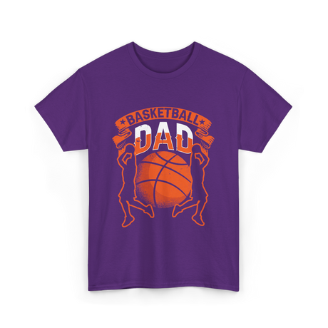 Basketball Dad Basketball Player T-Shirt - Purple