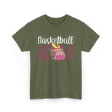 Basketball Mom Basketball Player T-Shirt - Military Green