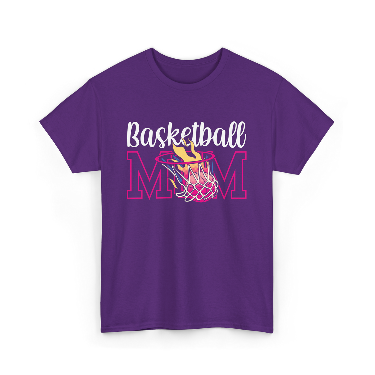 Basketball Mom Basketball Player T-Shirt - Purple