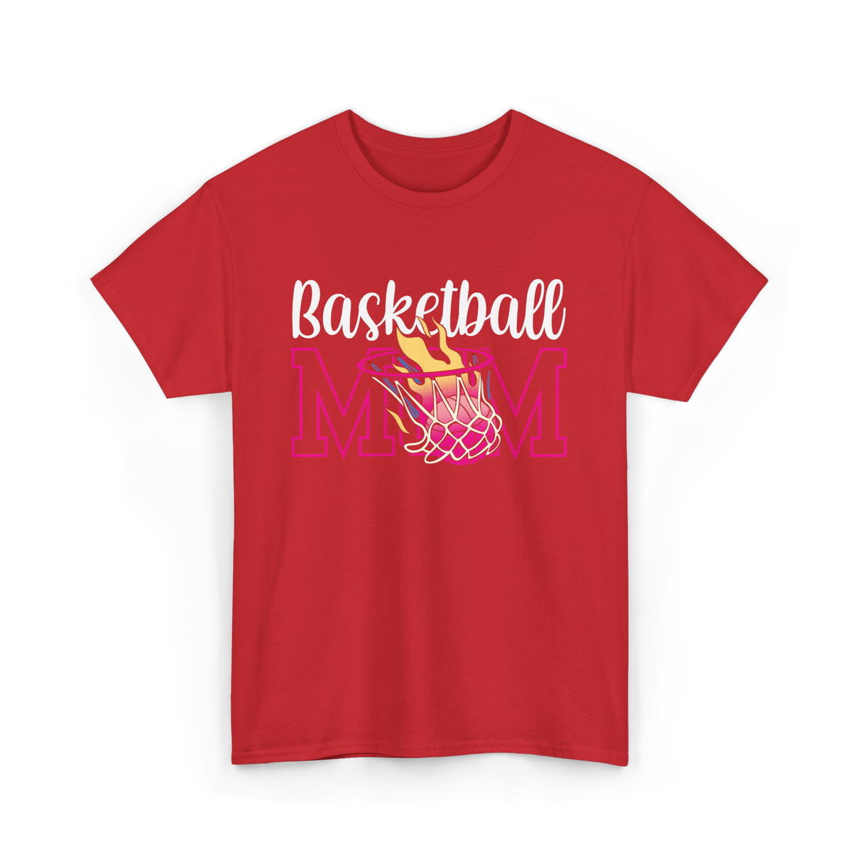 Basketball Mom Basketball Player T-Shirt - Red