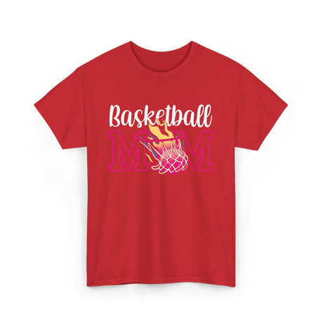 Basketball Mom Basketball Player T-Shirt - Red