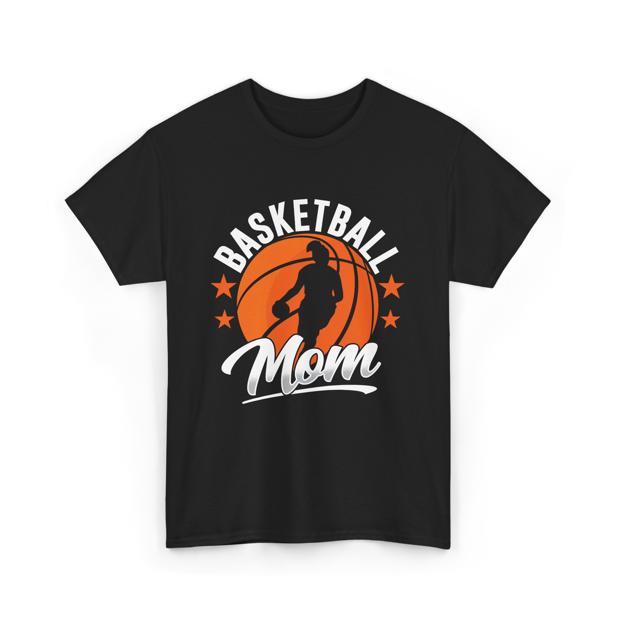 Basketball Mom Coach Player T-Shirt - Black