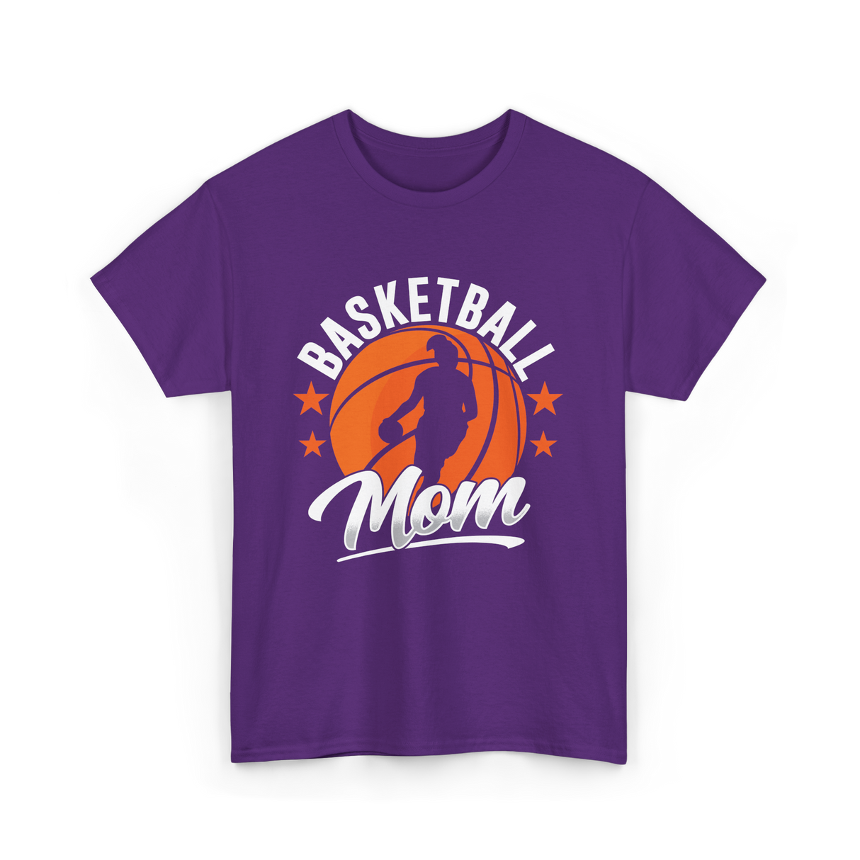 Basketball Mom Coach Player T-Shirt - Purple