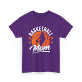 Basketball Mom Coach Player T-Shirt - Purple