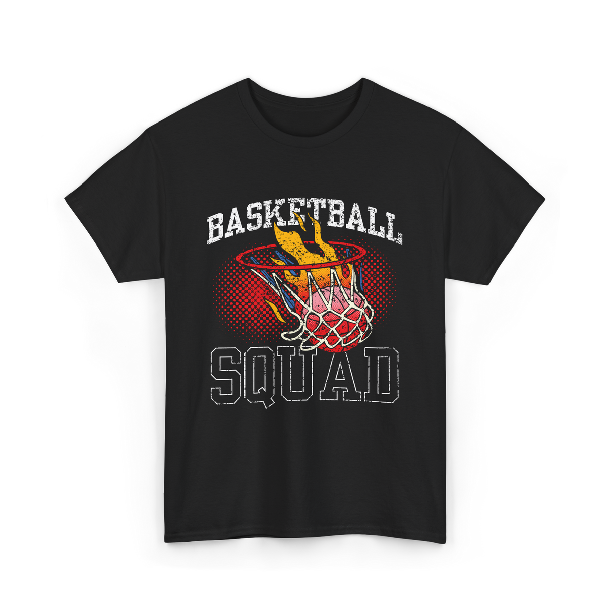 Basketball Squad Basketball T-Shirt - Black