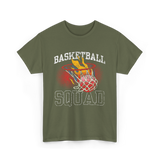 Basketball Squad Basketball T-Shirt - Military Green