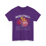 Basketball Squad Basketball T-Shirt - Purple