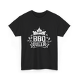 BBQ Queen Barbecue Grilling T-Shirt - Black