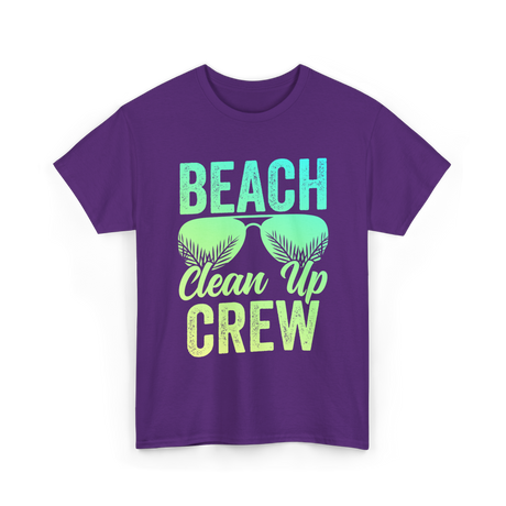 Beach Crew Cleaners T-Shirt - Purple