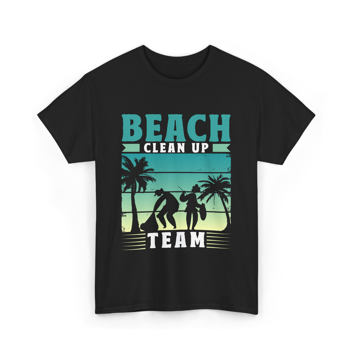 Beach Team Cleanup T-Shirt - Black