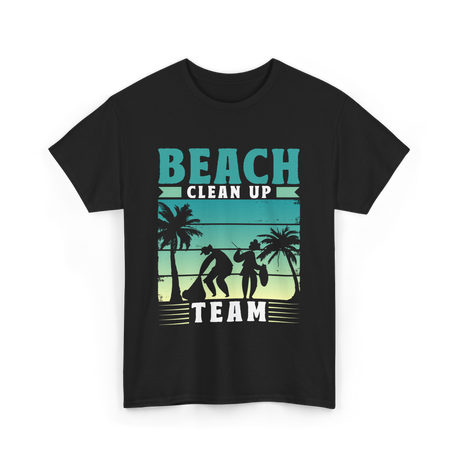 Beach Team Cleanup T-Shirt - Black