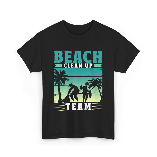 Beach Team Cleanup T-Shirt - Black