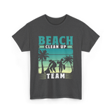 Beach Team Cleanup T-Shirt - Dark Heather