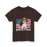 Beagle Dad Beagle Dog T-Shirt - Dark Chocolate