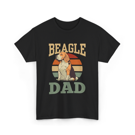 Beagle Dad Beagles Dog Lover T-Shirt - Black