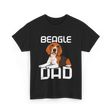 Beagle Dad Dog T-Shirt - Black