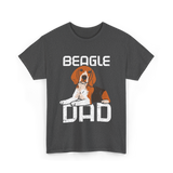 Beagle Dad Dog T-Shirt - Dark Heather