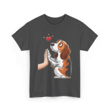 Beagle Love Dog Beagle T-Shirt - Dark Heather