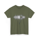 Bear in Forest Wildlife Nature T-Shirt - Military Green