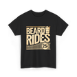 Beard Rides Beard T-Shirt - Black