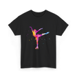 Beautiful Figure Skating Ice Skating T-Shirt - Black