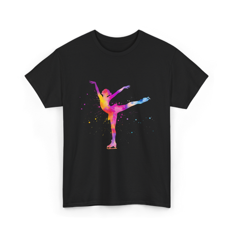 Beautiful Figure Skating Ice Skating T-Shirt - Black