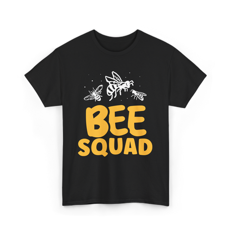 Bee Squad Bee Keeping Bees T-Shirt - Black