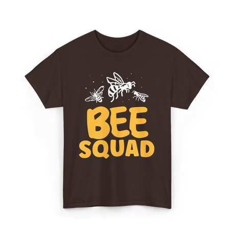 Bee Squad Bee Keeping Bees T-Shirt - Dark Chocolate