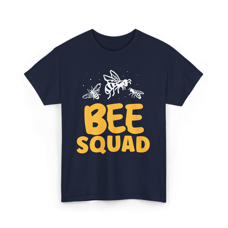 Bee Squad Bee Keeping Bees T-Shirt - Navy