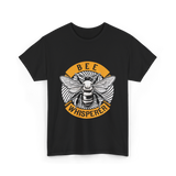 Bee Whisperer Beekeeping Bees T-Shirt - Black