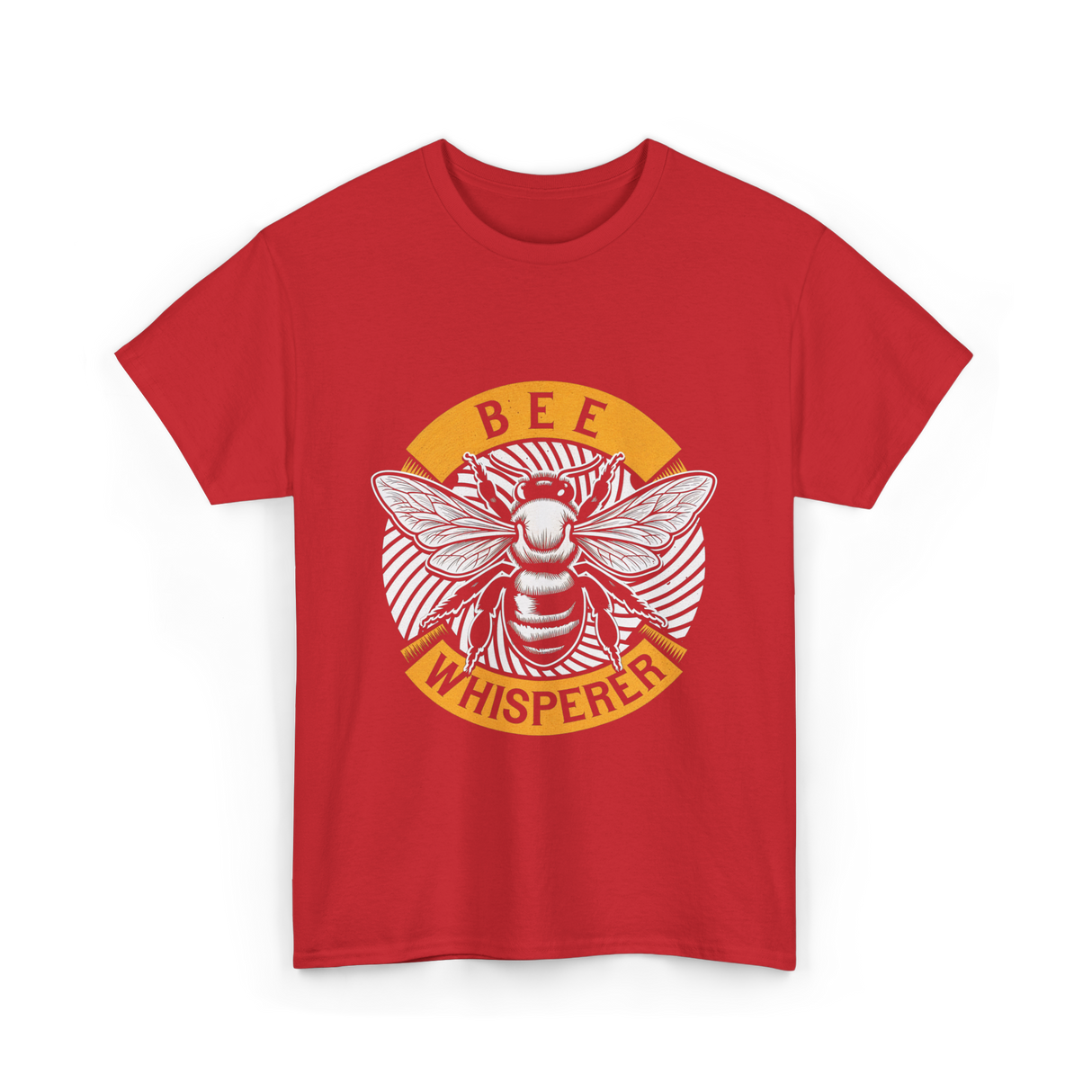 Bee Whisperer Beekeeping Bees T-Shirt - Red