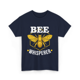 Bee Whisperer Beekeeping Bees T-Shirt - Navy