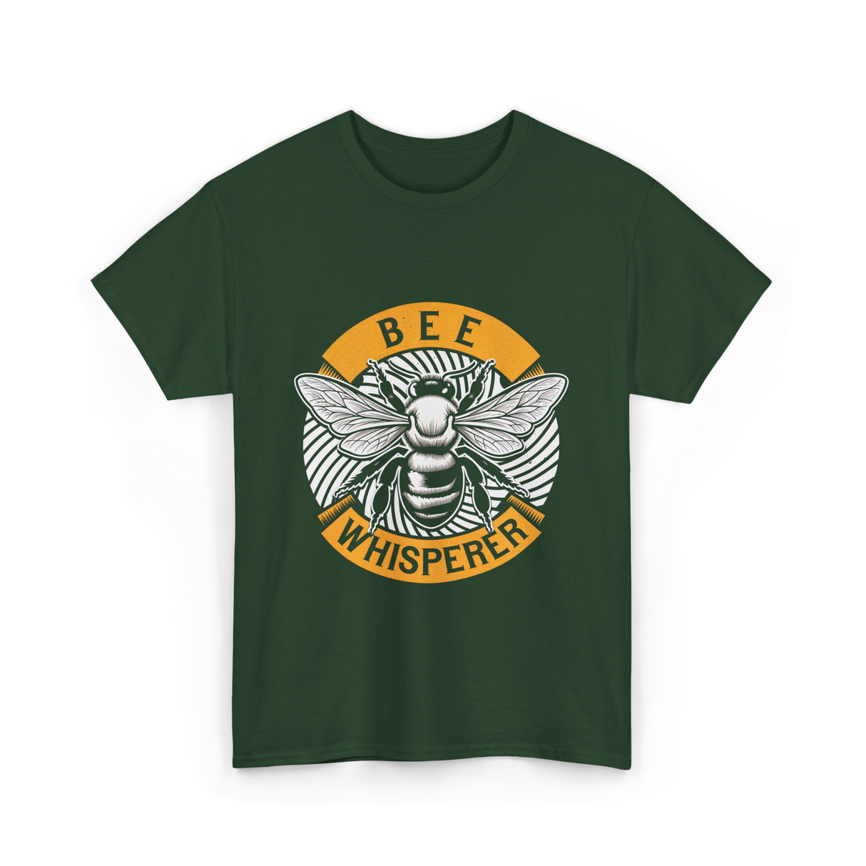 Bee Whisperer Beekeeping Bees T-Shirt - Forest Green