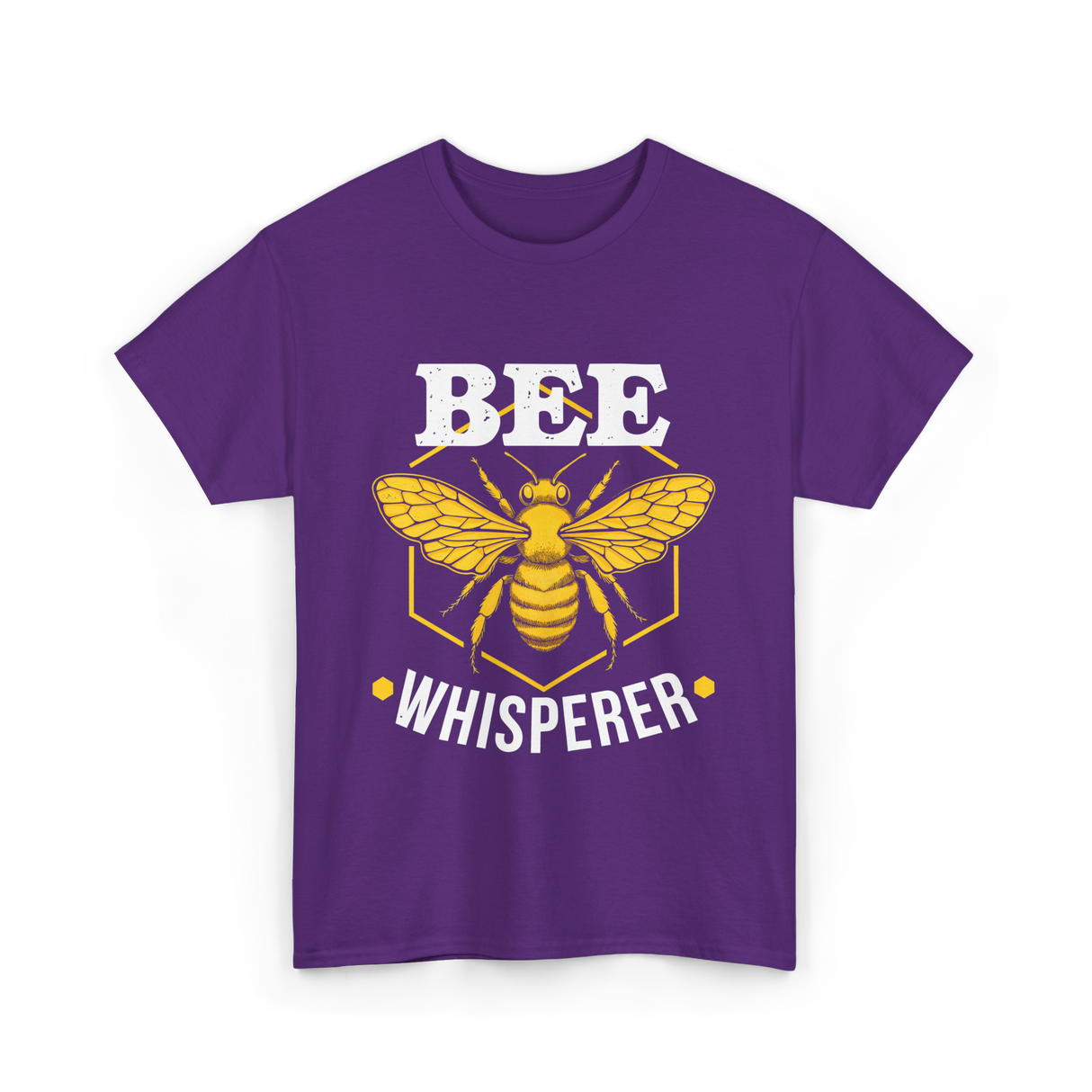 Bee Whisperer Beekeeping Bees T-Shirt - Purple