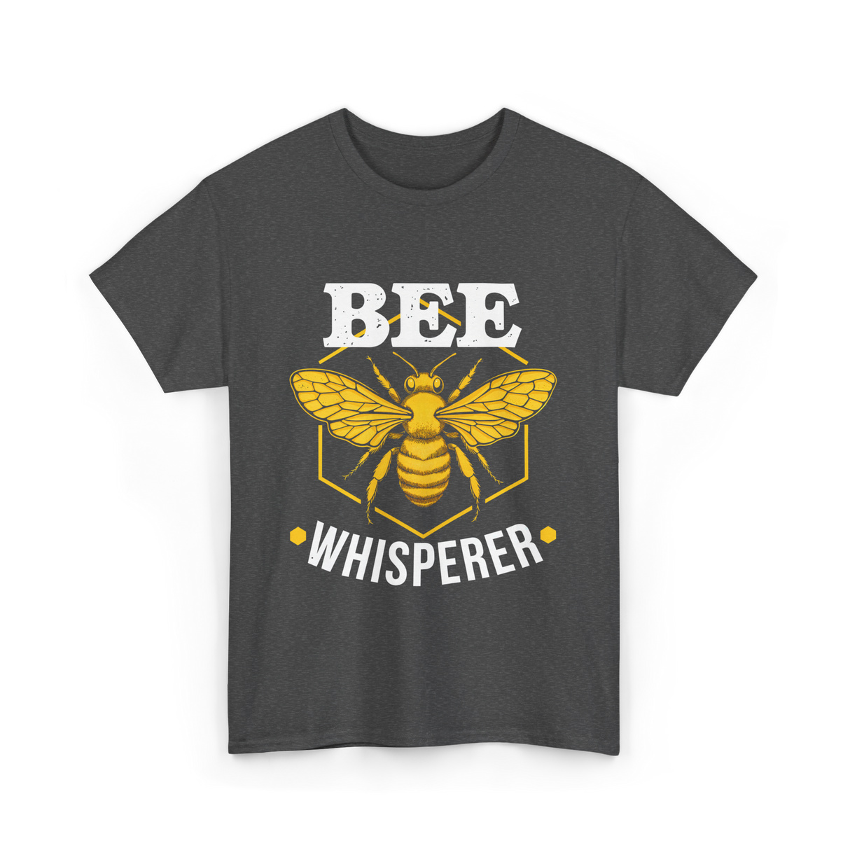 Bee Whisperer Beekeeping Bees T-Shirt - Dark Heather