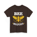 Bee Whisperer Beekeeping Bees T-Shirt - Dark Chocolate