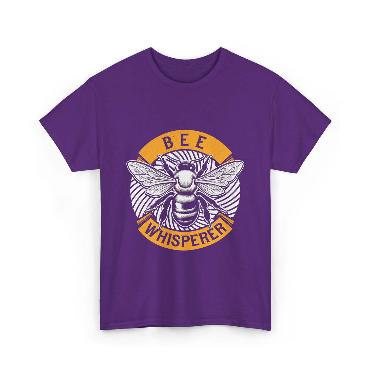 Bee Whisperer Beekeeping Bees T-Shirt - Purple