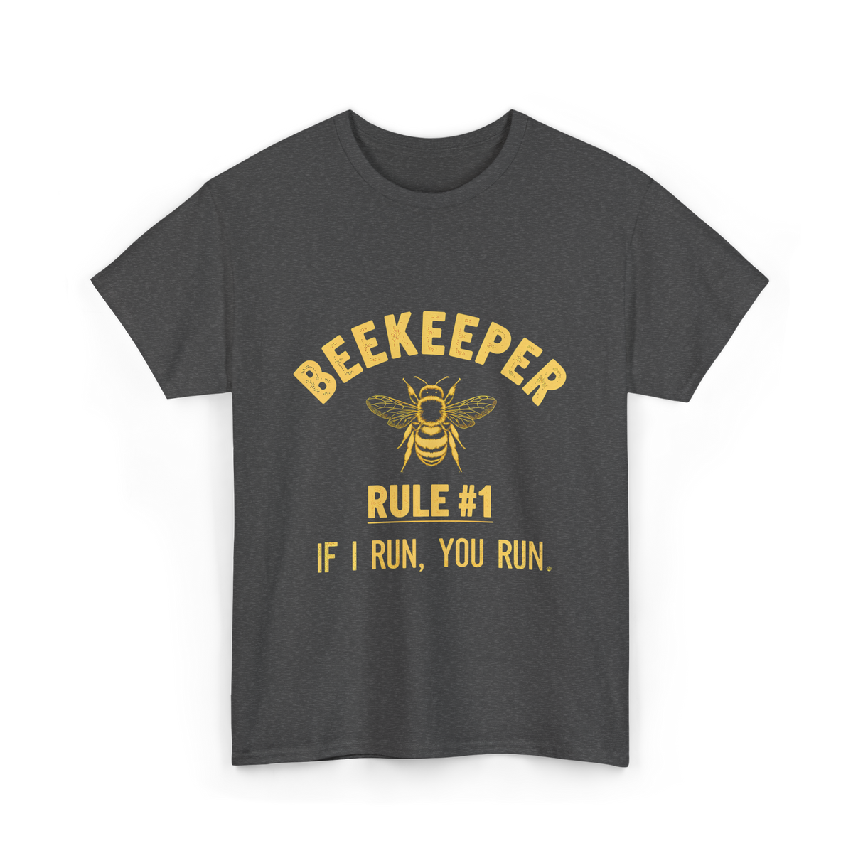 Beekeeper Rule 1 Save Bees T-Shirt - Dark Heather