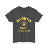 Beekeeper Rule 1 Save Bees T-Shirt - Dark Heather