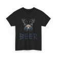 Beer Bear Animal T-Shirt - Black