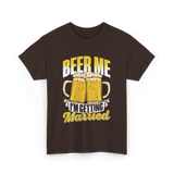 Beer Me I'm Getting Married Beer T-Shirt - Dark Chocolate