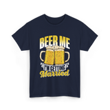 Beer Me I'm Getting Married Beer T-Shirt - Navy