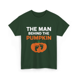 Behind the Pumpkin Dad T-Shirt - Forest Green