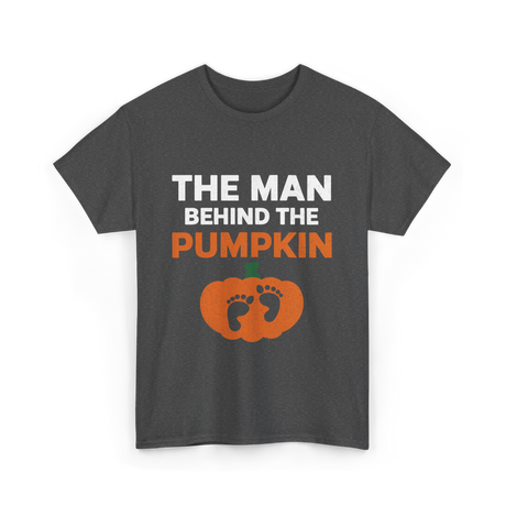 Behind the Pumpkin Dad T-Shirt - Dark Heather